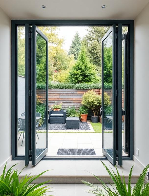 Architectural aluminium glazing in a contemporary home